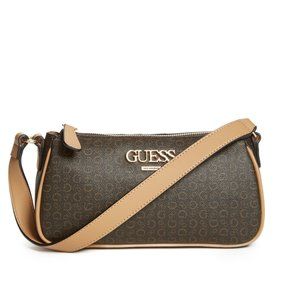 NWT Guess Brown Logo Shoulder Bag